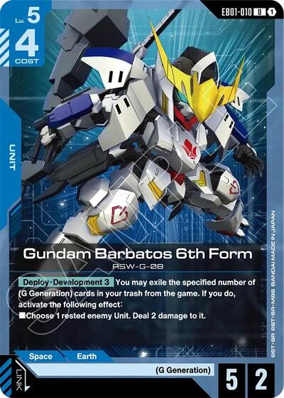 Gundam Barbatos 6th Form - Eternal Nexus Gundam spoiler