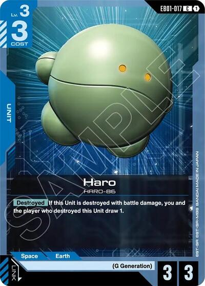 Haro - Eternal Nexus Gundam spoiler
