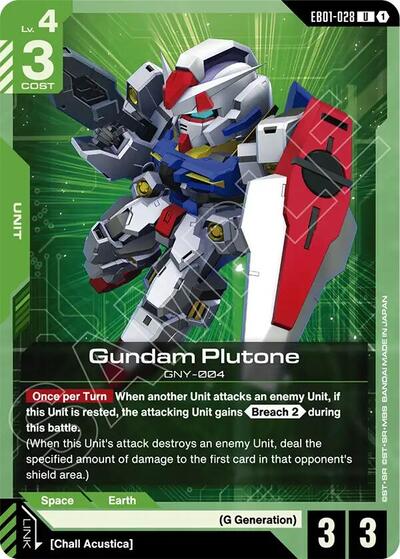 Gundam Plutone - Eternal Nexus Gundam spoiler