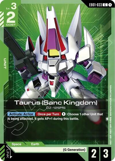 Taurus (Sanc Kingdom) - Eternal Nexus Gundam spoiler