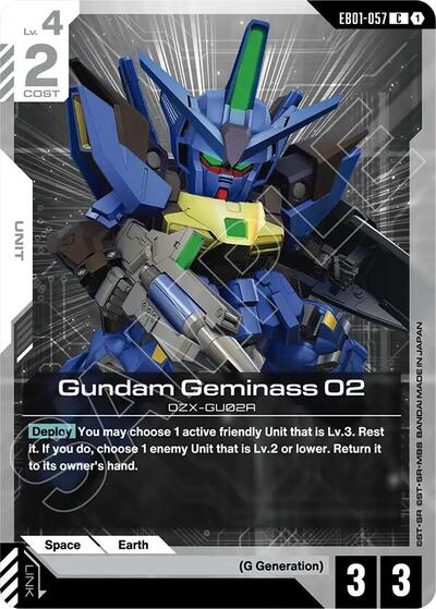 Gundam Geminass 02 - Eternal Nexus Gundam spoiler