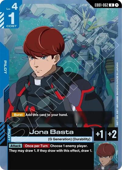 Jona Basta - Eternal Nexus Gundam spoiler