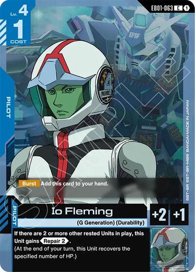 Io Fleming - Eternal Nexus Gundam spoiler