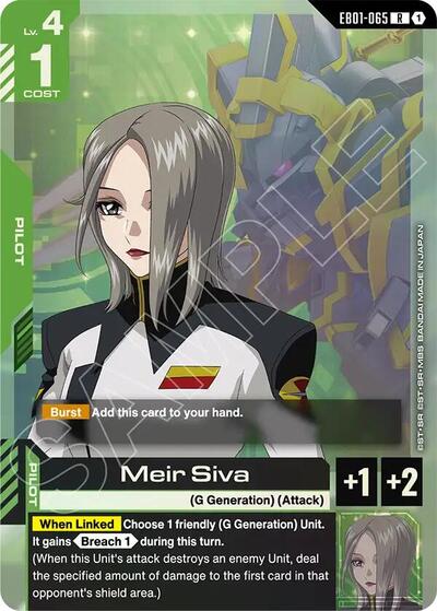 Meir Siva - Eternal Nexus Gundam spoiler