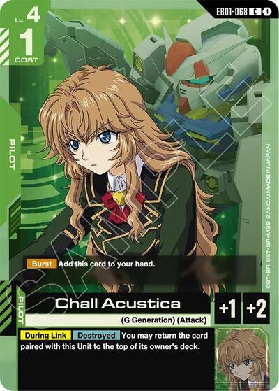 Chall Acustica - Eternal Nexus Gundam spoiler