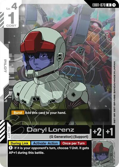 Daryl Lorenz - Eternal Nexus Gundam spoiler