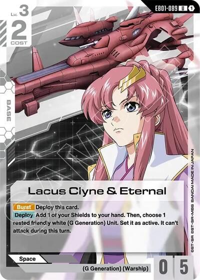 Lacus Clyne & Eternal - Eternal Nexus Gundam spoiler