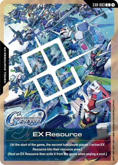 EX Resource (EXR-003) - Starter Deck 10: Generation Pulse Gundam spoiler