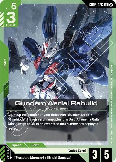 Gundam Aerial Rebuild - Freedom Ascension Gundam spoiler