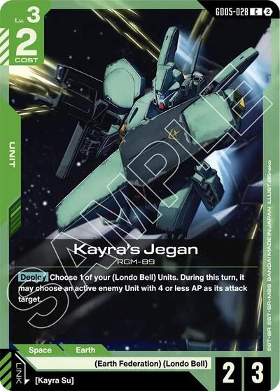 Kayra's Jegan - Freedom Ascension Gundam spoiler