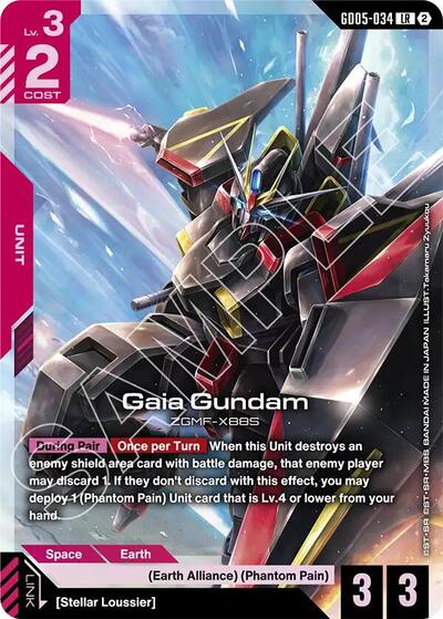 Gaia Gundam - Freedom Ascension Gundam spoiler