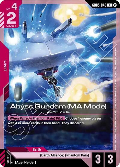 Abyss Gundam (MA Mode) - Freedom Ascension Gundam spoiler
