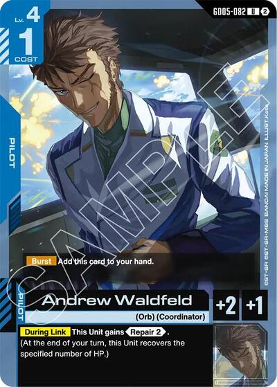 Andrew Waldfeld - Freedom Ascension Gundam spoiler