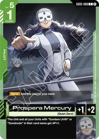 Prospera Mercury - Freedom Ascension Gundam spoiler