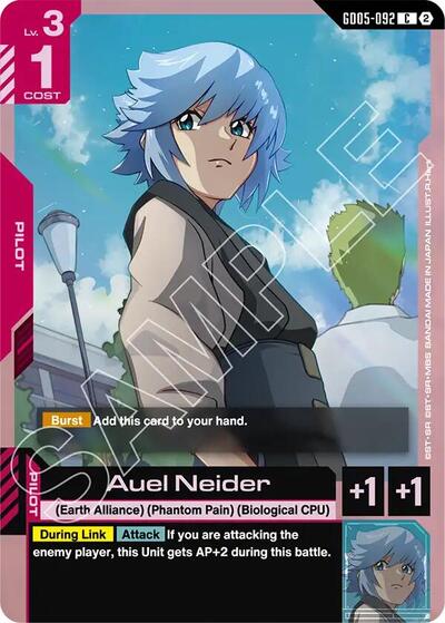Auel Neider - Freedom Ascension Gundam spoiler