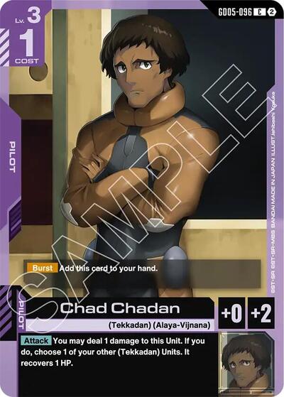 Chad Chadan - Freedom Ascension Gundam spoiler
