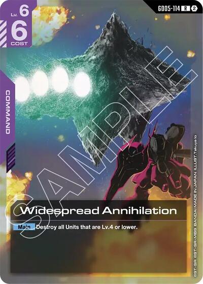 Widespread Annihilation - Freedom Ascension Gundam spoiler