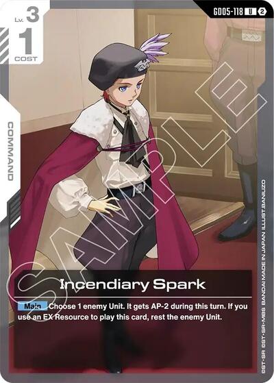 Incendiary Spark - Freedom Ascension Gundam spoiler
