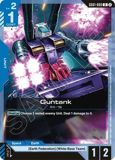 Guntank - Deck Build Box Freedom Ascension Gundam spoiler