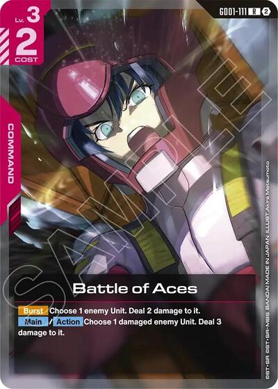 Battle of Aces - Deck Build Box Freedom Ascension Gundam spoiler