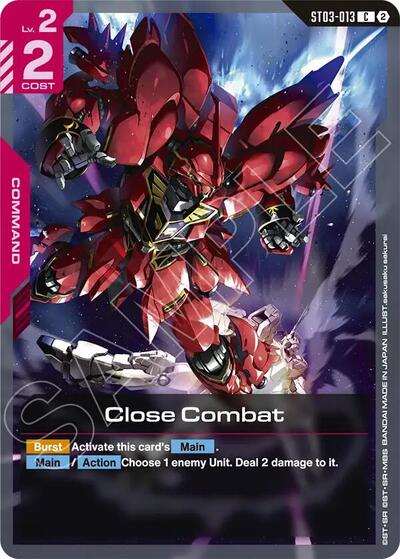 Close Combat - Deck Build Box Freedom Ascension Gundam spoiler