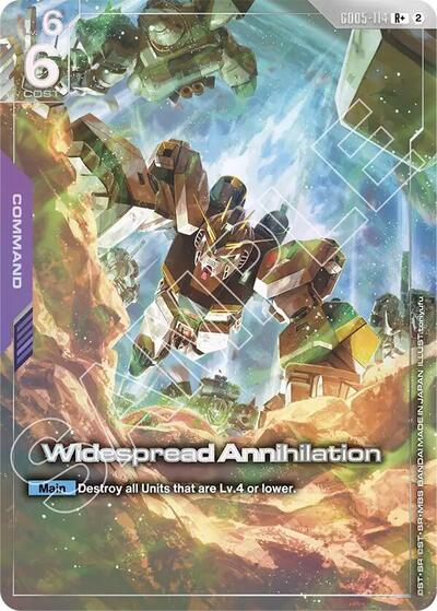 Widespread Annihilation (R+) - Freedom Ascension Gundam spoiler