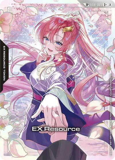EX Resource (EXR-009) (C+) (SP) - Freedom Ascension Gundam spoiler