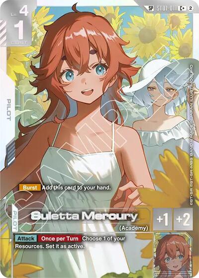 Suletta Mercury (C+) (SP) - Freedom Ascension Gundam spoiler