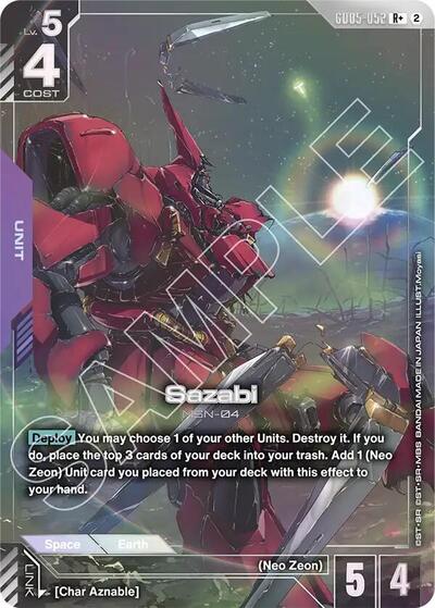 Sazabi (R+) - Freedom Ascension Gundam spoiler