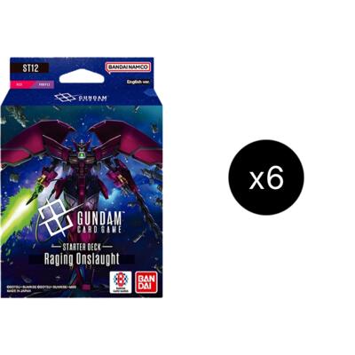 Starter Deck 12: Raging Onslaught Display - Starter Deck 12: Raging Onslaught Gundam spoiler