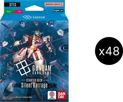 Starter Deck 13: Silent Barrage Display Case - Starter Deck 13: Silent Barrage Gundam spoiler
