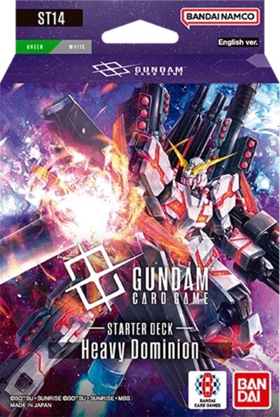 Starter Deck 14: Heavy Dominion - Starter Deck 14: Heavy Dominion Gundam spoiler
