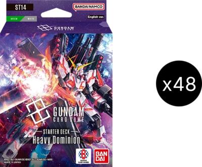 Starter Deck 14: Heavy Dominion Display Case - Starter Deck 14: Heavy Dominion Gundam spoiler