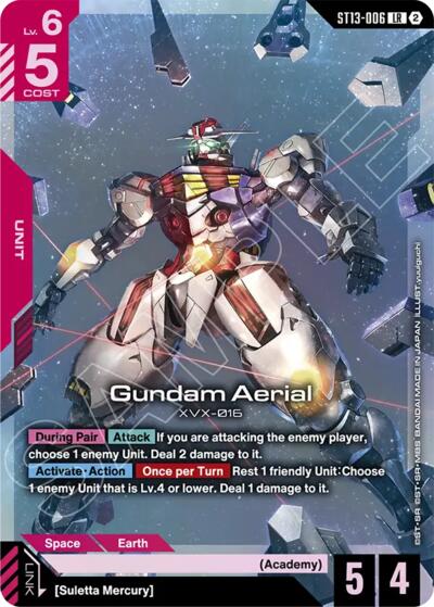 GX-Bit - Starter Deck 13: Silent Barrage Gundam spoiler