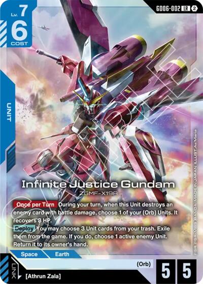 Infinite Justice Gundam - Stardust Trails Gundam spoiler