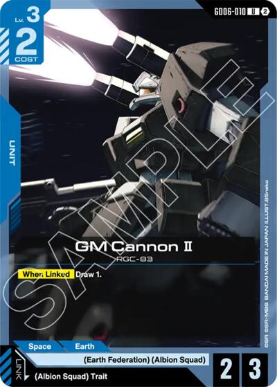 GM Cannon II - Stardust Trails Gundam spoiler