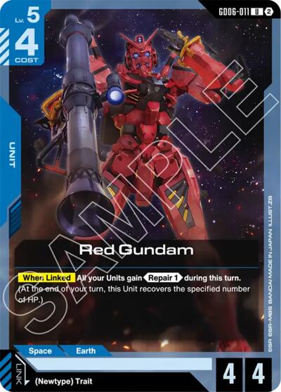 Red Gundam - Stardust Trails Gundam spoiler