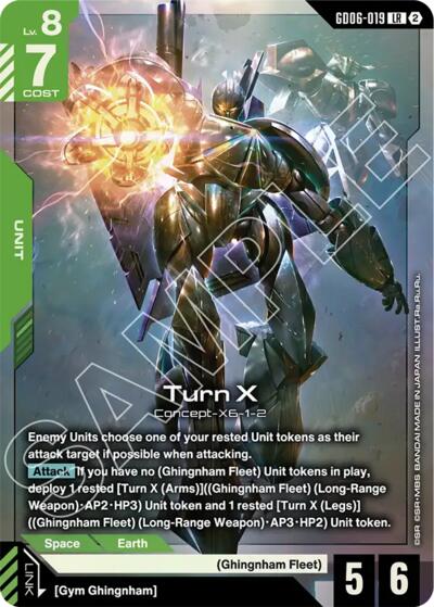 Turn X - Stardust Trails Gundam spoiler