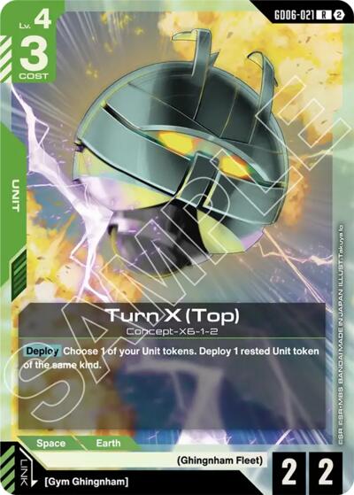 Turn X (Top) - Stardust Trails Gundam spoiler