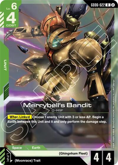 Merrybell's Bandit - Stardust Trails Gundam spoiler