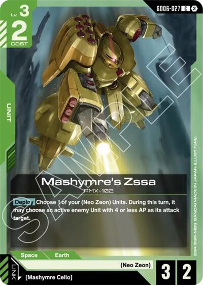 Mashymre's Zssa - Stardust Trails Gundam spoiler
