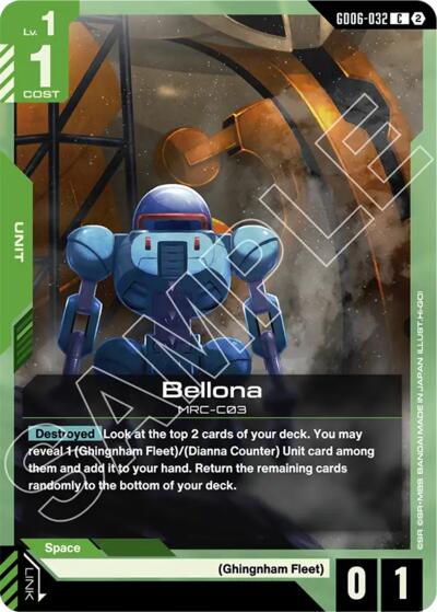 Bellona - Stardust Trails Gundam spoiler