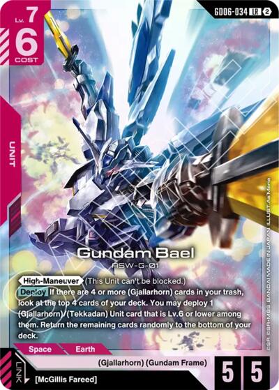 Gundam Bael - Stardust Trails Gundam spoiler