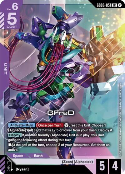 GFreD (GD06-051) - Stardust Trails Gundam spoiler