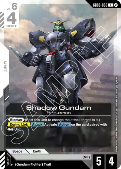 Shadow Gundam - Stardust Trails Gundam spoiler