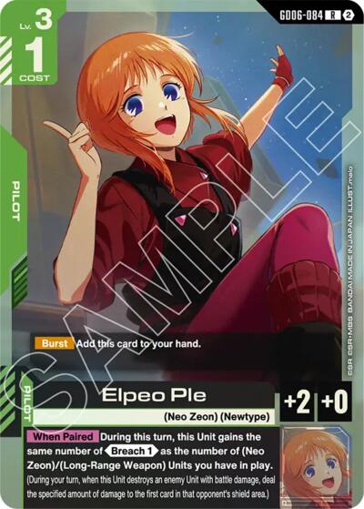 Elpeo Ple - Stardust Trails Gundam spoiler