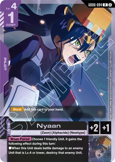 Nyaan - Stardust Trails Gundam spoiler