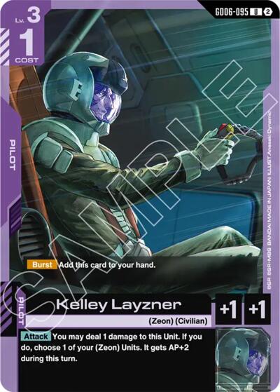 Kelley Layzner - Stardust Trails Gundam spoiler