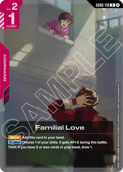 Familial Love - Stardust Trails Gundam spoiler