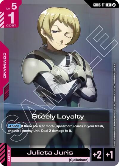 Steely Loyalty - Stardust Trails Gundam spoiler